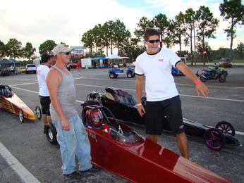 Ben Blevins & Jacson of lay racing always there for Mendola's Motorsports.