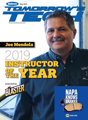 Blaster Corporation, Mendola Motorsports, Joe Mendola, Tomorrow's Technician Magizine