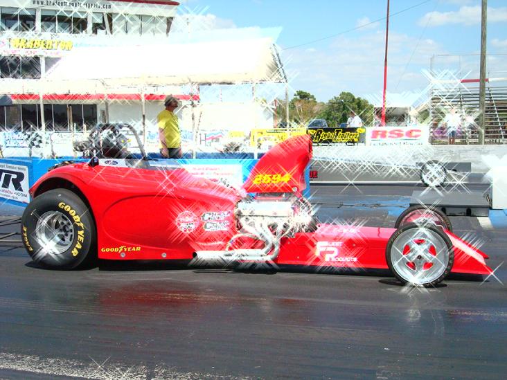 Altered Drag Car Todd Osting