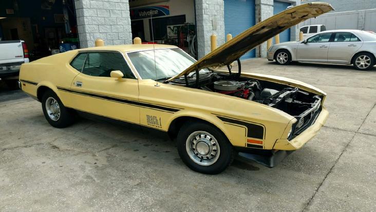 Mendola's 1972 Mustang Mach 1 351 Cleveland 