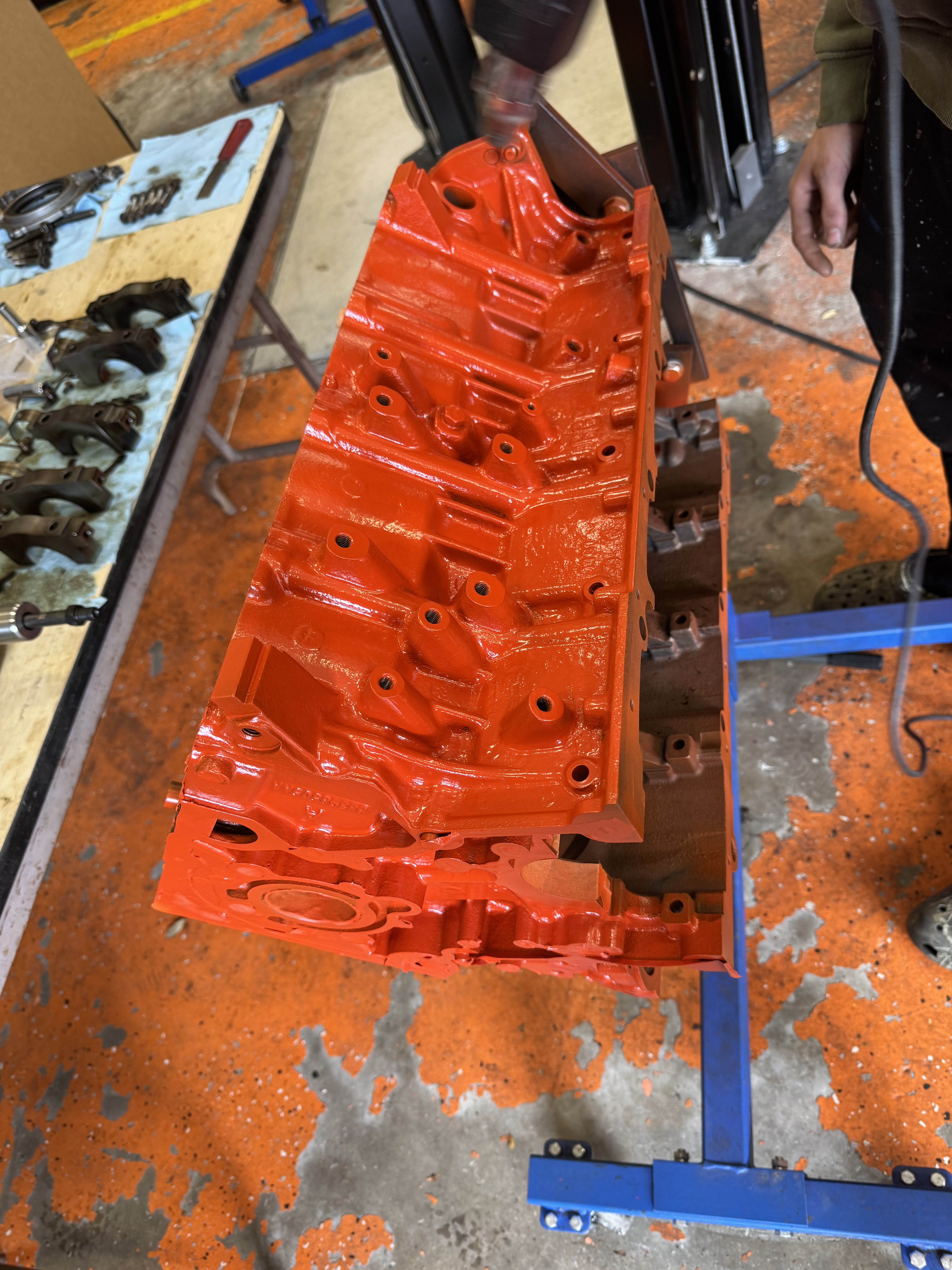 orange hemi painted