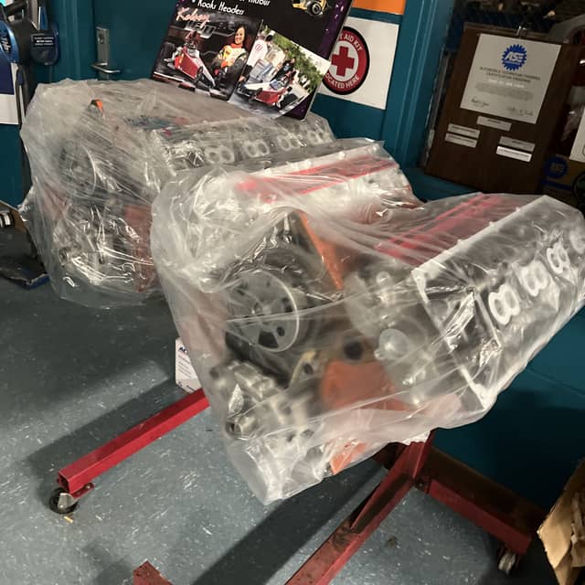 engines in plastic