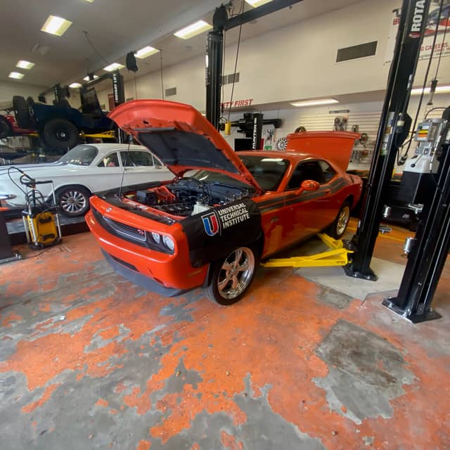 orange charger